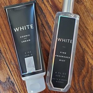 Bath & Body Works White Cosmic Line